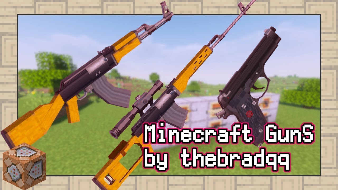 Minecraft リアルな銃をぶっ放せ Minecraft Guns データパック紹介 マインクラフトtv